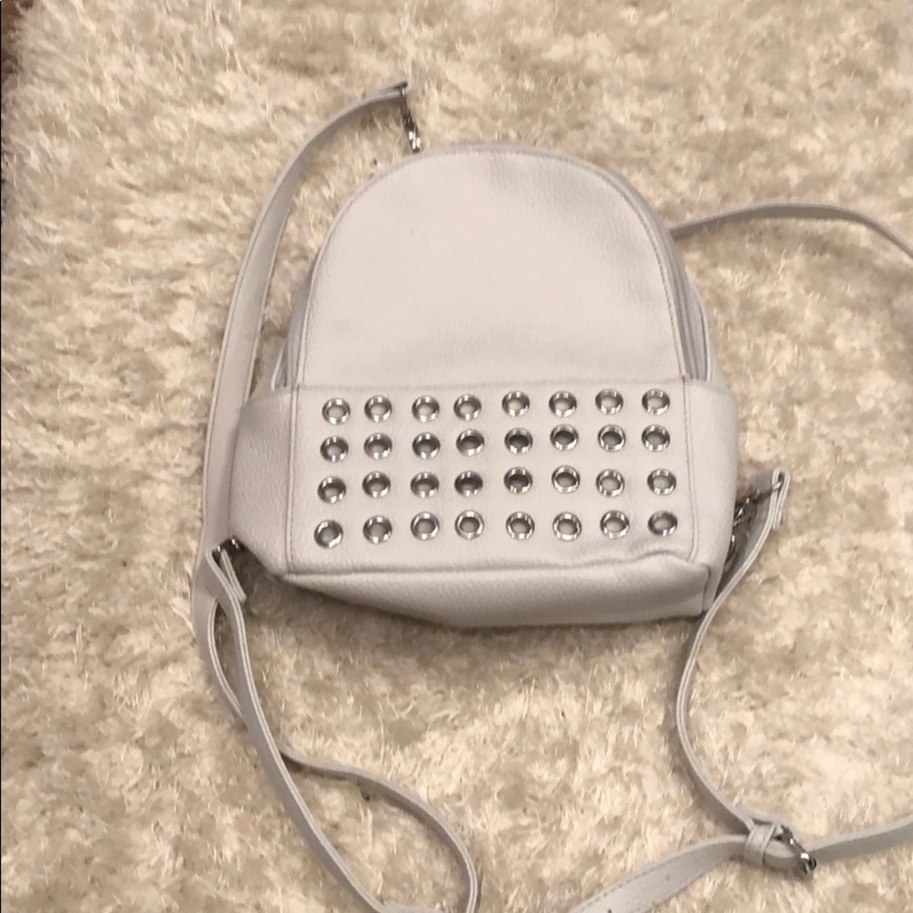 White backpack